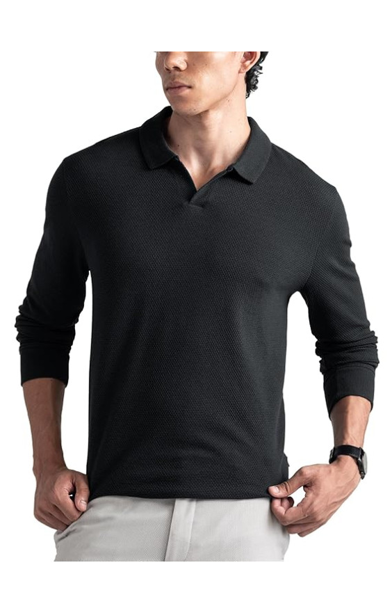 Good-Wear Men’s Full Sleeve Black T-Shirt | Premium Quality Cotton