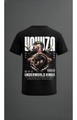 Goodwear Heritage Series: Yakuza Graphic Tee | 100% Premium Black Cotton
