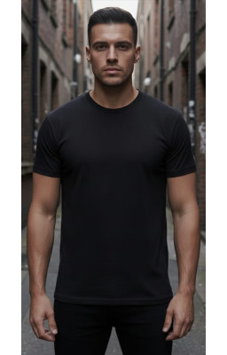 Men's Premium Black T-Shirt – Money Era Graphic Print – High-Quality for man