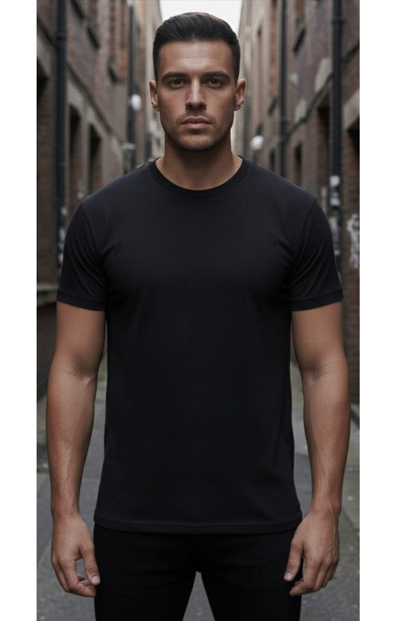 Men's Premium Black T-Shirt – Money Era Graphic Print – High-Quality for man